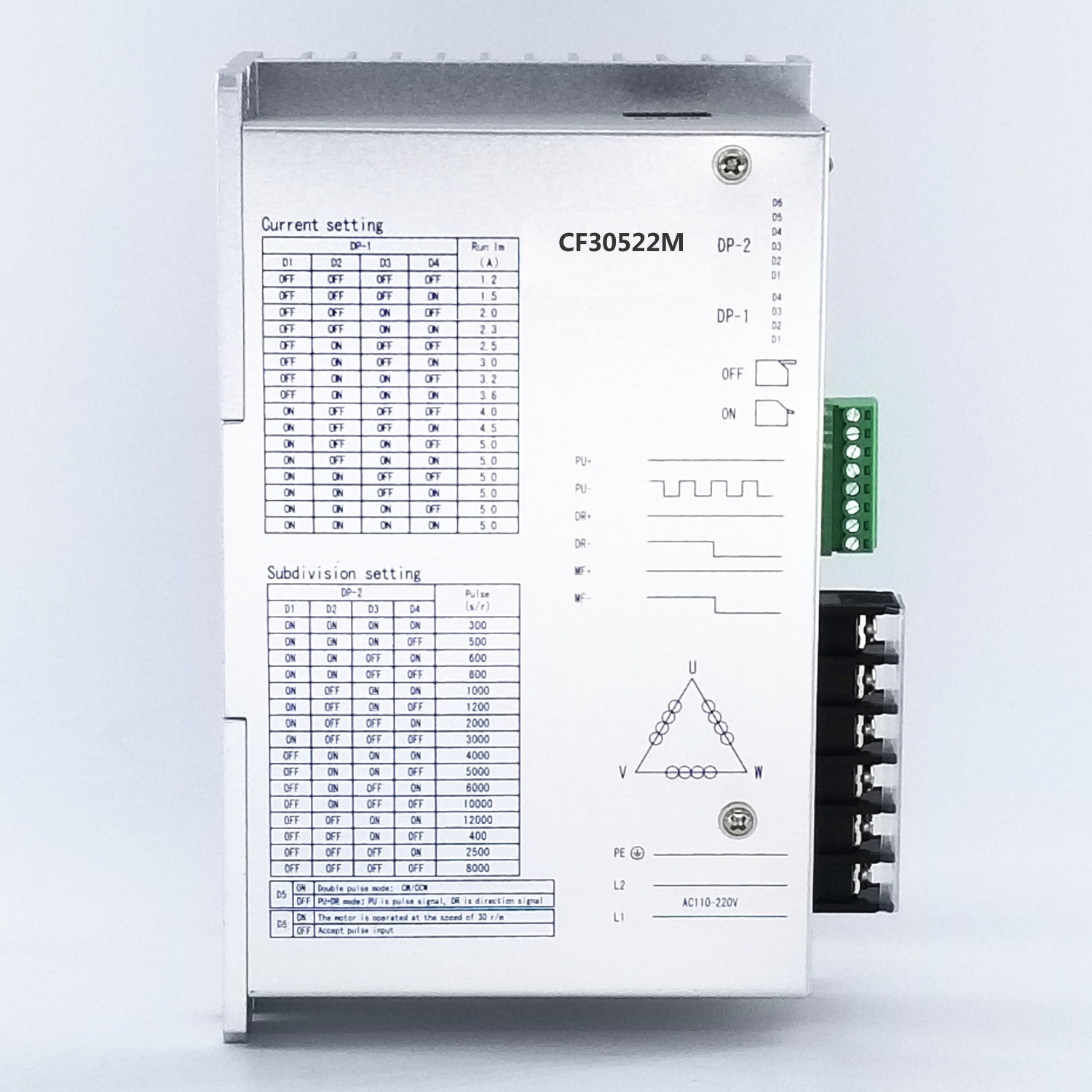 3-PHASE STEPPING DRIVER CF30522M