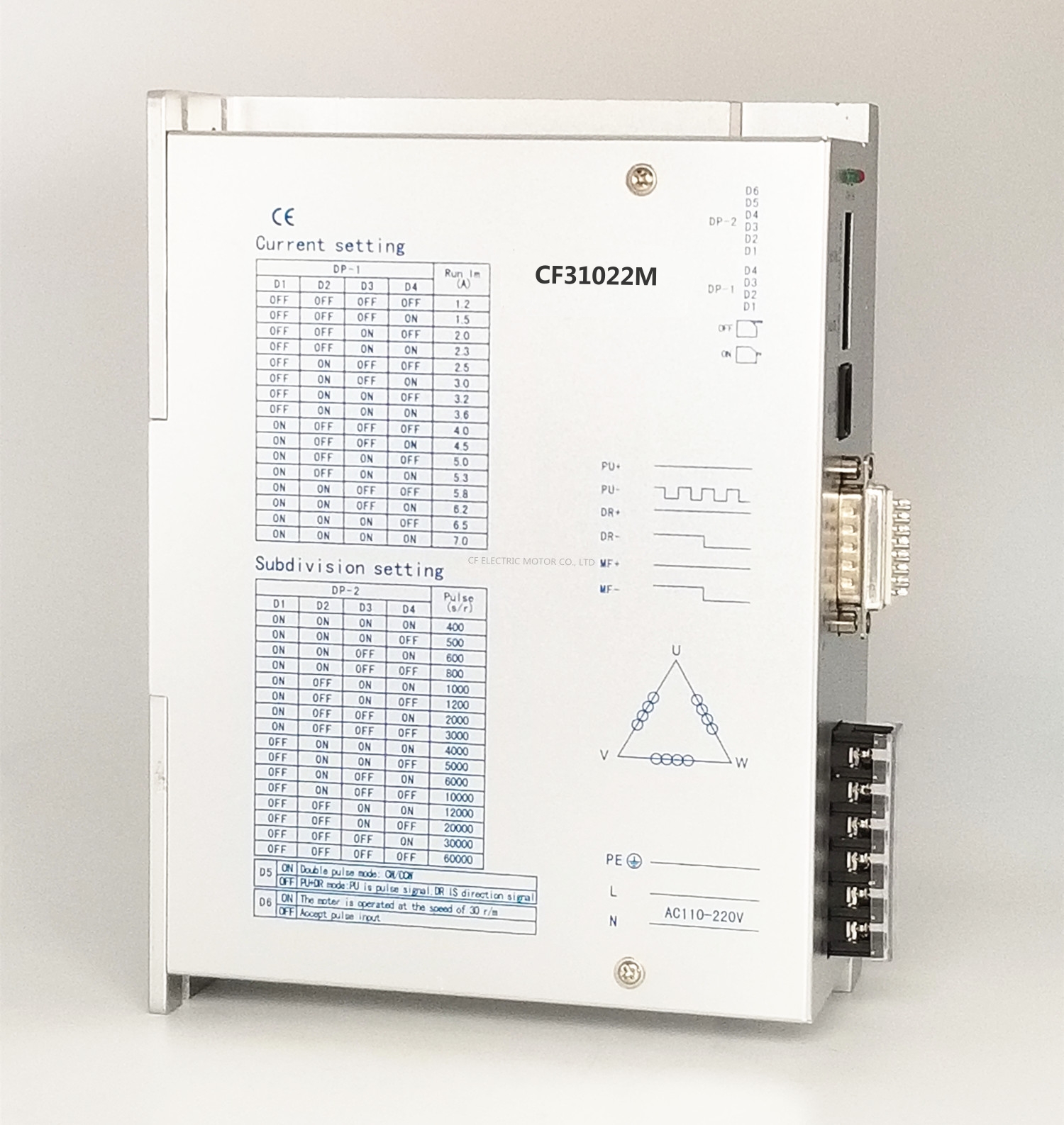 3-PHASE STEPPING DRIVER CF31022M